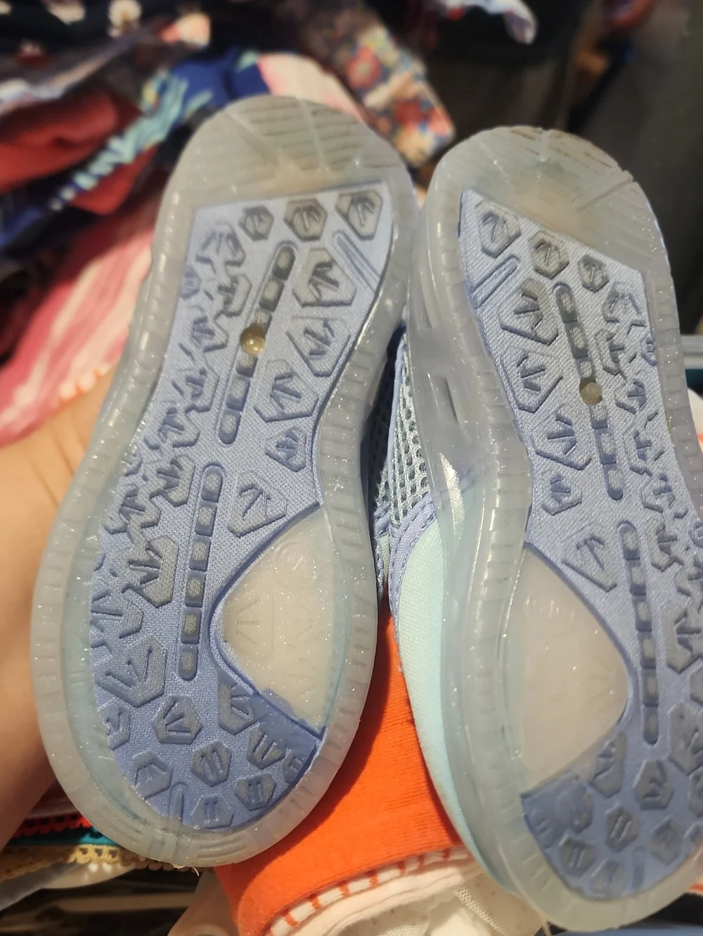 Sz 9/10 Kids Frozen II Water Shoes With Adjustable Ankle Strap